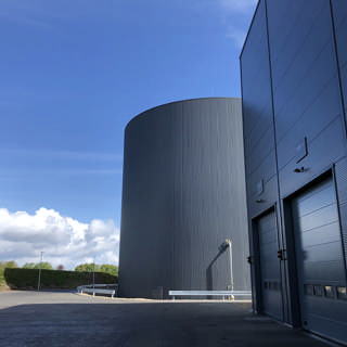 Biogasanlægget Nature Energy Biogas ved Videbæk Biogasanlægget Nature Energy Biogas ved Videbæk