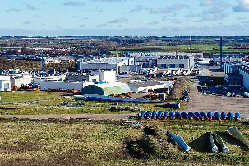 En del af Vestas Lem - foto: Flytmodvest.dk